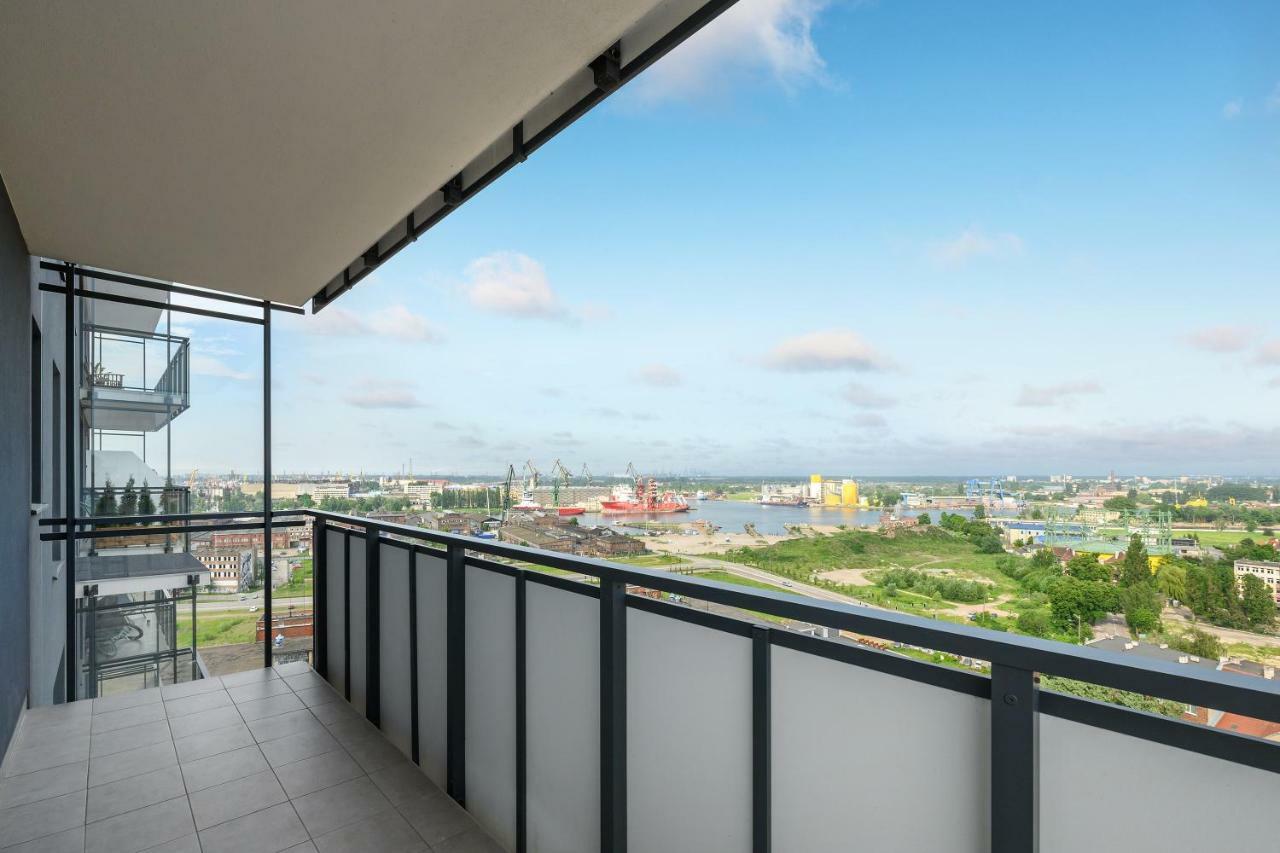 Blue Mandarin Premium Apartman Gdańsk Kültér fotó
