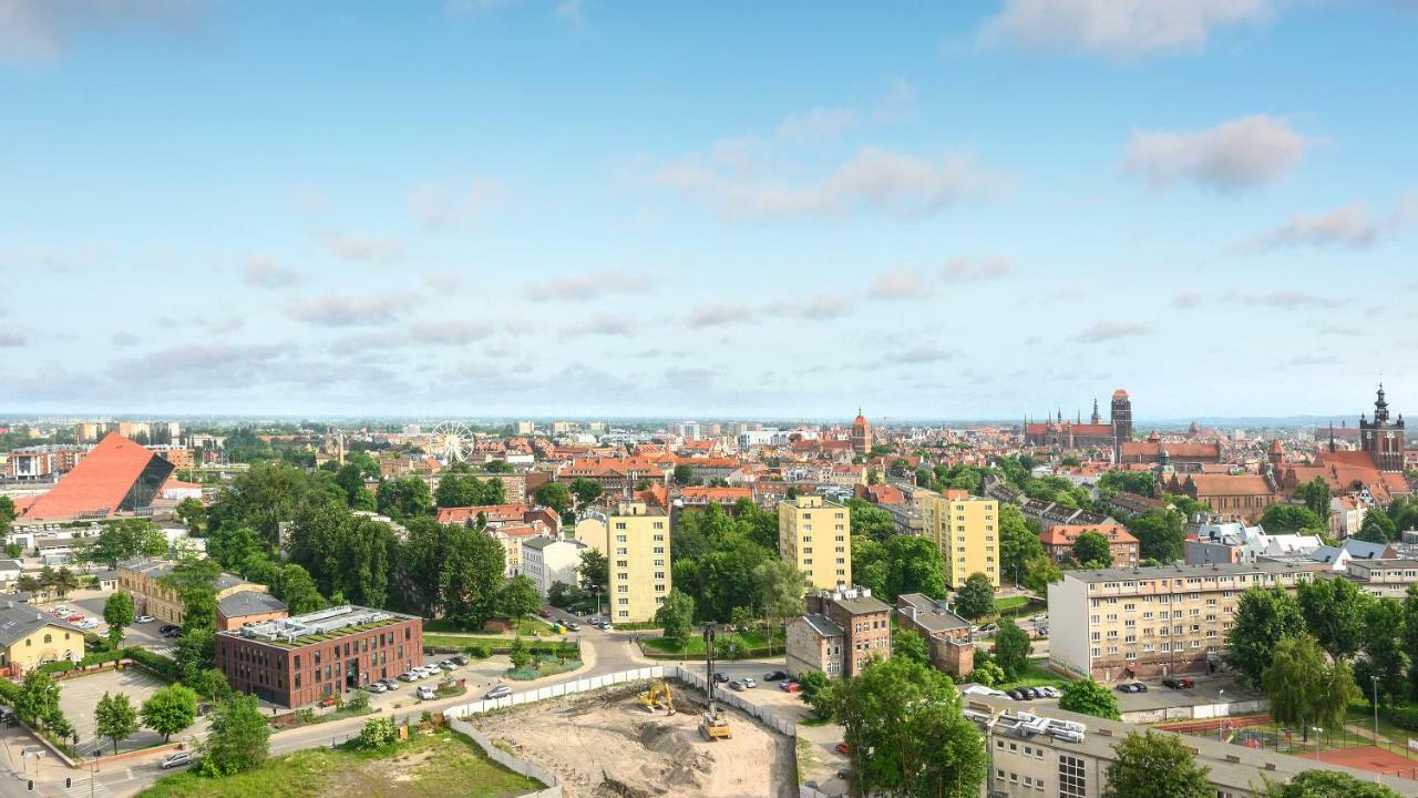 Blue Mandarin Premium Apartman Gdańsk Kültér fotó
