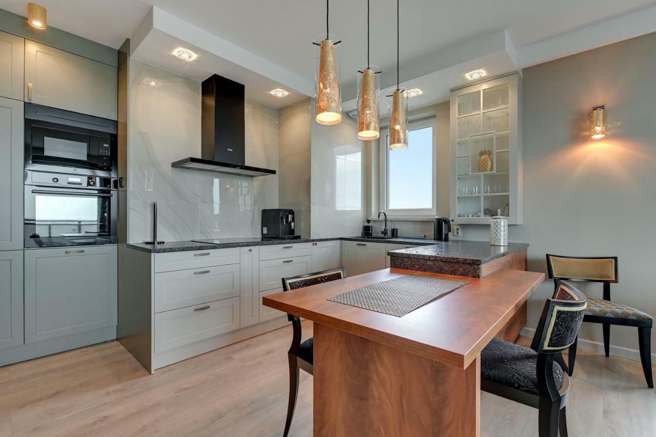 Blue Mandarin Premium Apartman Gdańsk Kültér fotó