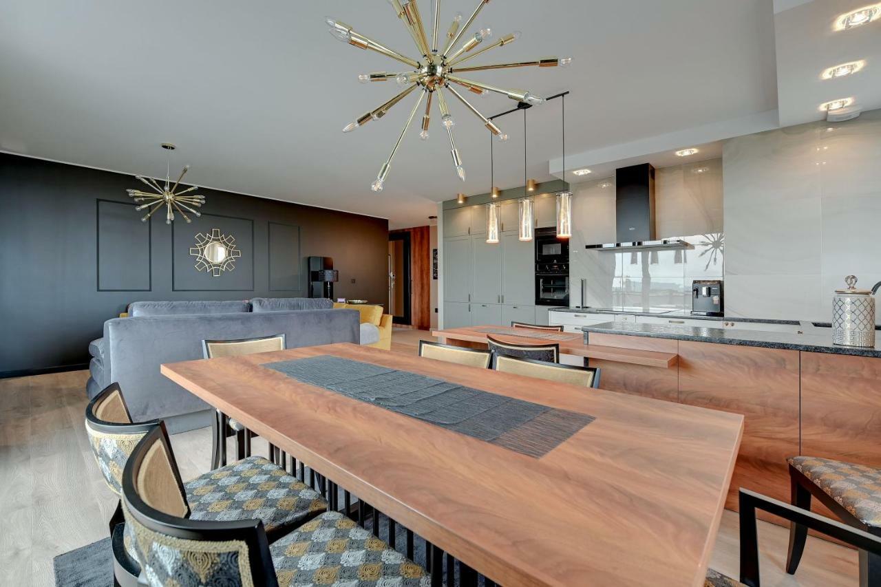 Blue Mandarin Premium Apartman Gdańsk Kültér fotó