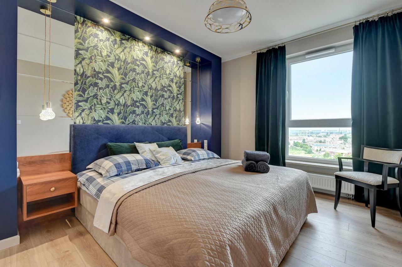 Blue Mandarin Premium Apartman Gdańsk Kültér fotó